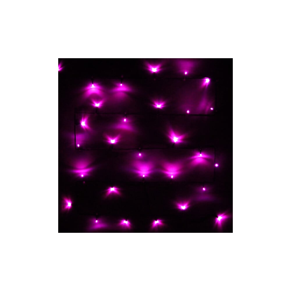 Изображение товара Гирлянда для дома Серпантин 3,5м 36 LED 8 режимов IP-20 розовая