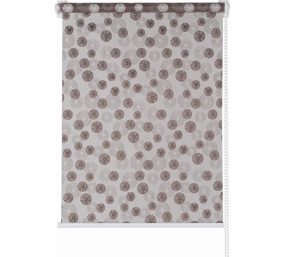 Изображение товара Миниролло ПраймДекор "Карусель", коричневый, 68x170 42068181