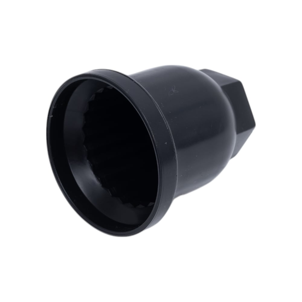 Изображение товара Колпачки на колёсные гайки ДАЛИ-авто 32 мм, 20 шт, черные, высокий