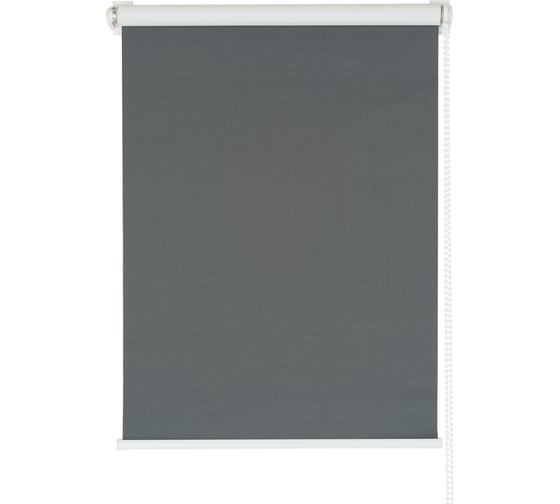 Изображение товара Миниролло ПраймДекор блэкаут, темно-серый, 73x170 52073179