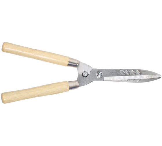 Изображение товара Ножницы Добросад "Эко" 45 см кустарниковые деревянные ручки 710-377