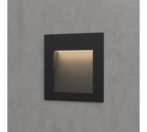 Изображение товара Светодиодный светильник (подсветка для лестниц) Elektrostandard MRL LED 1103, чёрный a049744