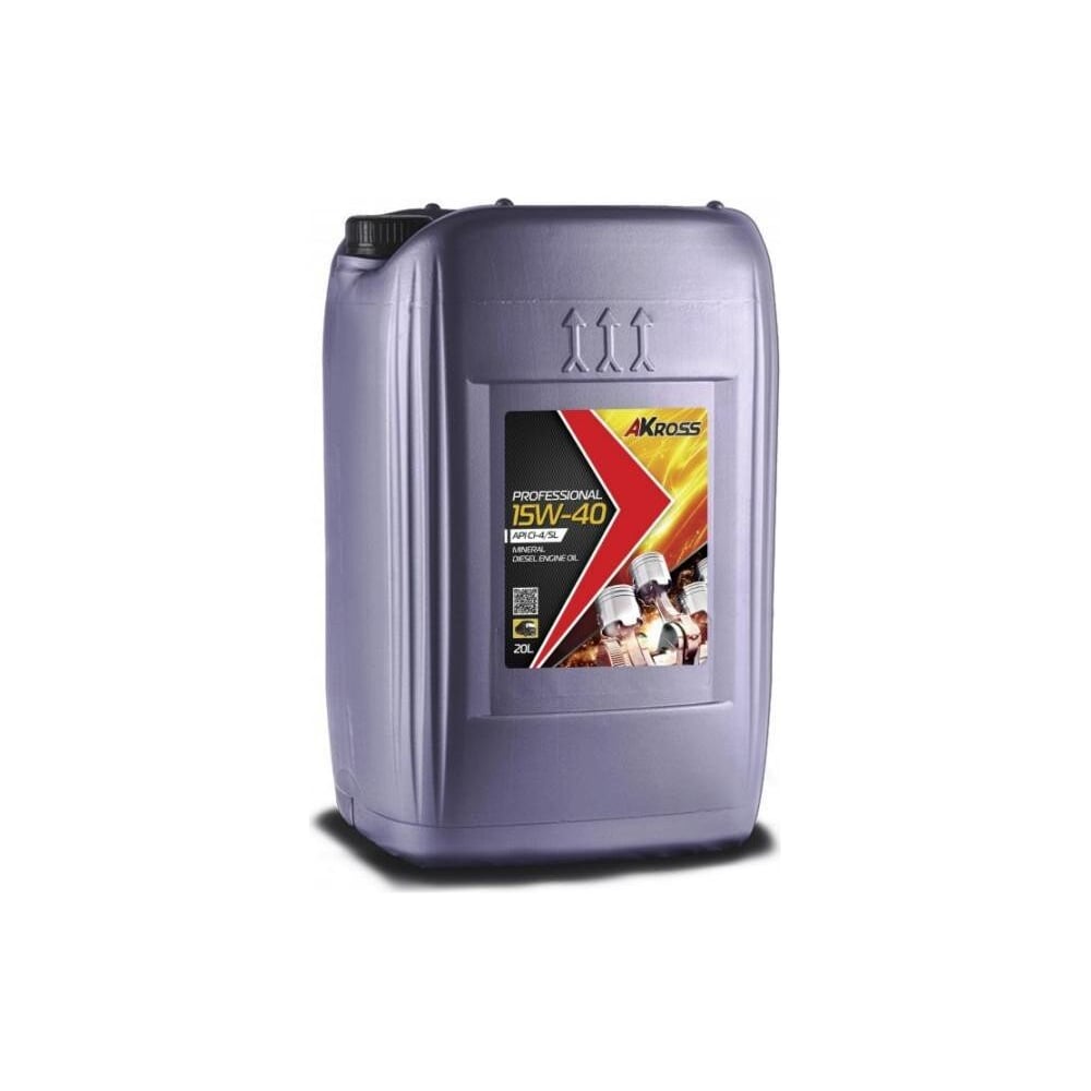 Изображение товара Полусинтетическое моторное масло AKross Plus 15W-40 CI-4 E4/E7 20 л