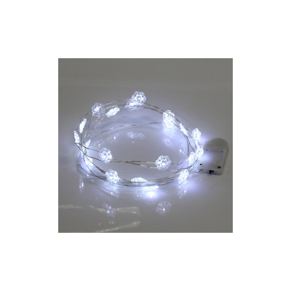 Изображение товара Гирлянда для дома Серпантин Снежинка на батарейках LED 2,0 м