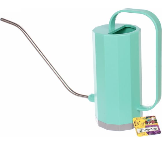 Изображение товара Лейка для растений Добросад "Victoria Falls" 1.2 л, с прикорневым поливом, mint 781-013