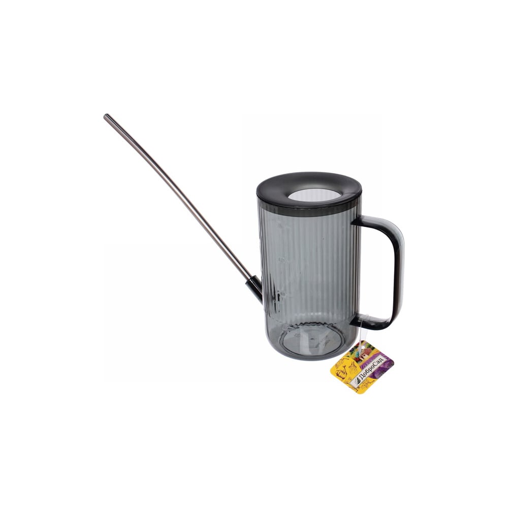 Изображение товара Лейка для растений Добросад Niagara Falls 1 литр с прикорневым поливом графит