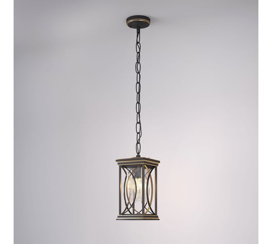 Изображение товара Садово-парковый светильник Elektrostandard GL 1026H Spica черное золото a048173