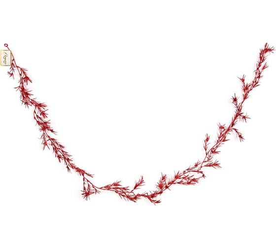 Изображение товара Украшение новогоднее Серпантин "Сияющие лучики" 1,80 м, Красный 196-0524