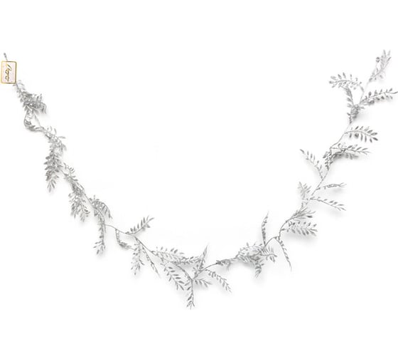 Изображение товара Украшение новогоднее Серпантин "Сияющий росток" 1,80 м, Серебро 196-0453