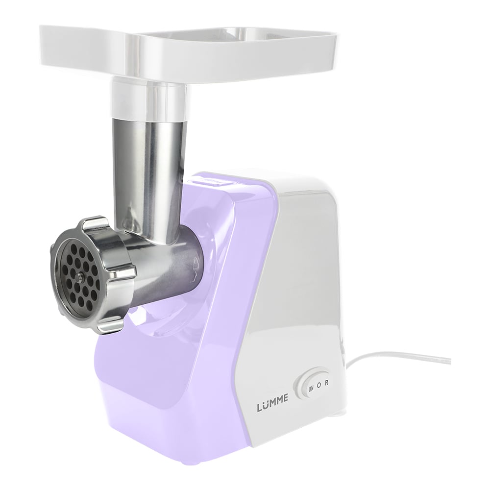 Изображение товара Мясорубка LUMME LU-MG2114B розовый опал мощная пластиковая с защитой