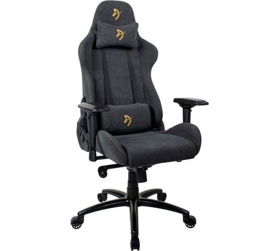 Изображение товара Компьютерное кресло Arozzi Verona Signature Soft Fabric - Gold Logo VERONA-SIG-SFB-GD
