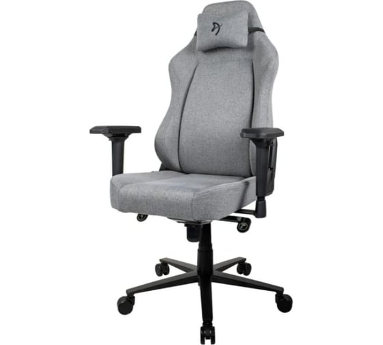 Изображение товара Компьютерное кресло Arozzi Primo Woven Fabric - Grey - Black logo PRIMO-WF-GYBK