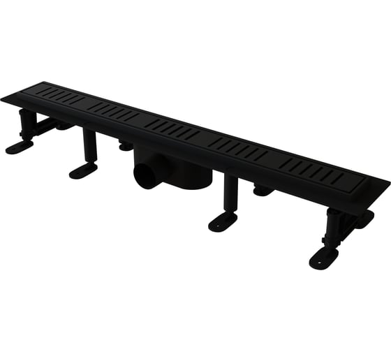 Изображение товара Душевой трап RGW SDR-34B-80 линейный 800 черный Ø 50 мм на ножках 64213480-04