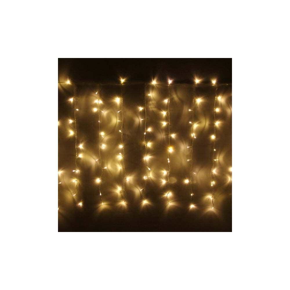 Изображение товара Гирлянда занавес Мерцание 1,5x2,5 м, 360 ламп LED, теплый белый