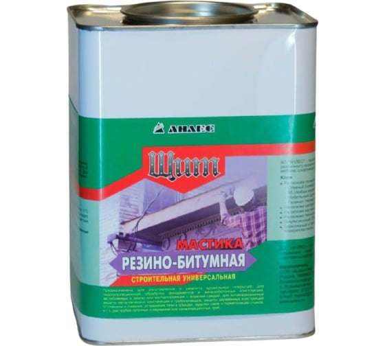 Изображение товара Резино-битумная мастика Анлес Щит 3 л 70235