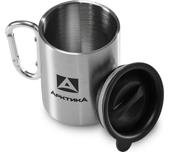 Изображение товара Термокружка Арктика 400 мл, с карабином 801-400К-N
