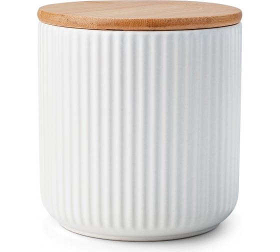 Изображение товара Банка керамическая APOLLO Ribb 700 мл RIB-700