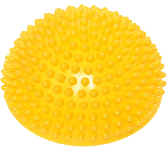 Изображение товара Массажная полусфера Sportage "Ежик" d-16 см, желтый 253-114/6
