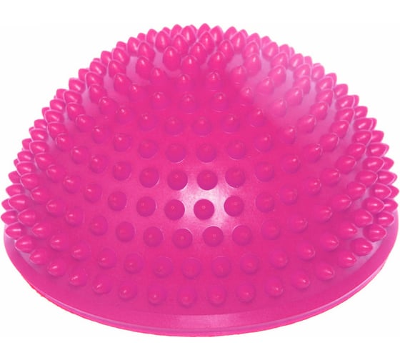 Изображение товара Массажная полусфера Sportage "Ежик" d-16 см, розовый 253-114/5