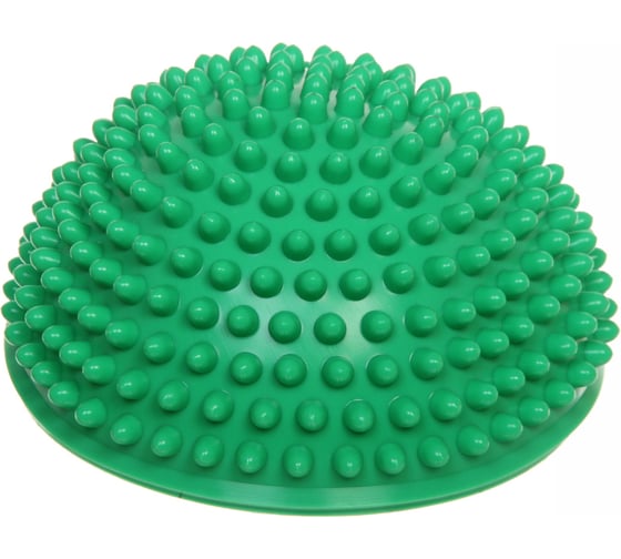 Изображение товара Массажная полусфера Sportage "Ежик" d-16 см, зеленый 253-114/7