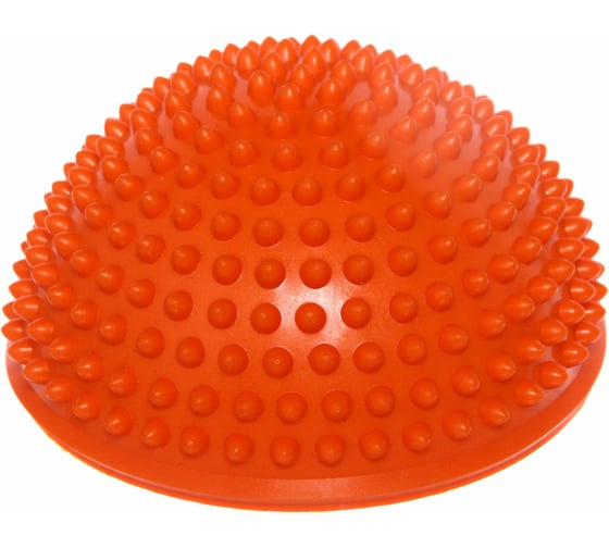 Изображение товара Массажная полусфера Sportage "Ежик" d-16 см, оранжевый 253-114/2