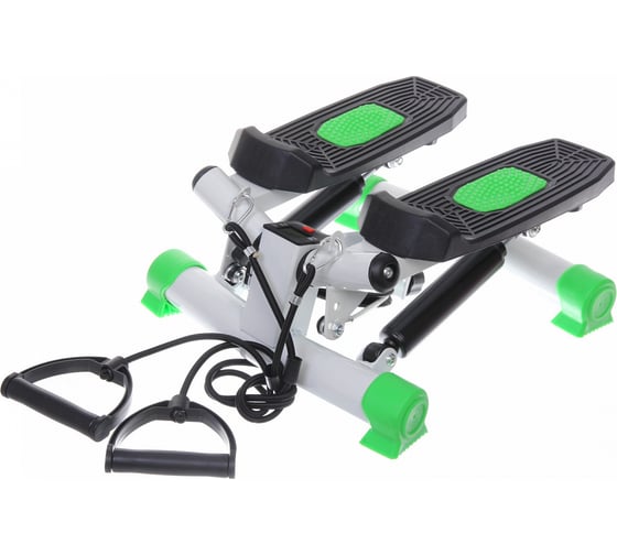 Изображение товара Мини-степпер поворотный с эспандерами Sportage MSR-1100, зеленый 290-729