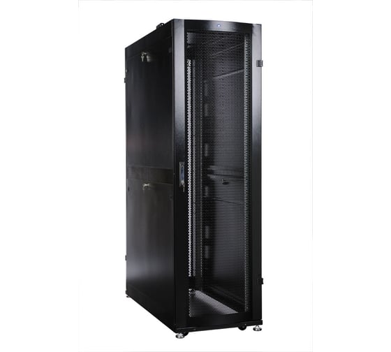 Изображение товара Напольный серверный шкаф ЦМО 48U, 2215х600х1130, перфорированная дверь, ШТК-СП-48.6.12-44АА-9005