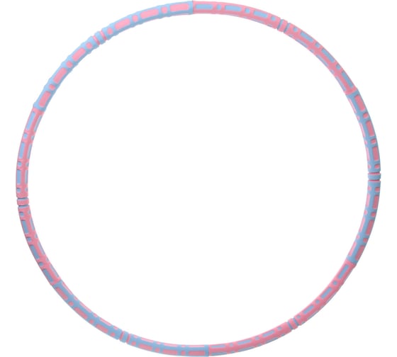 Изображение товара Обруч массажный Sportage "Super body" d-90 см, 6 частей, розово-голубой 267-951