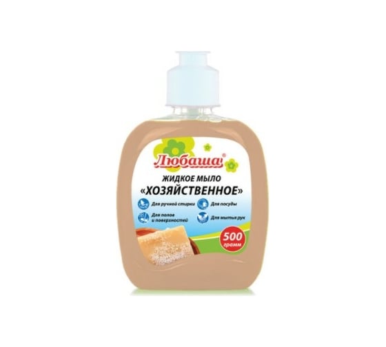 Изображение товара Жидкое мыло ЛЮБАША 500 г, Хозяйственное 606380