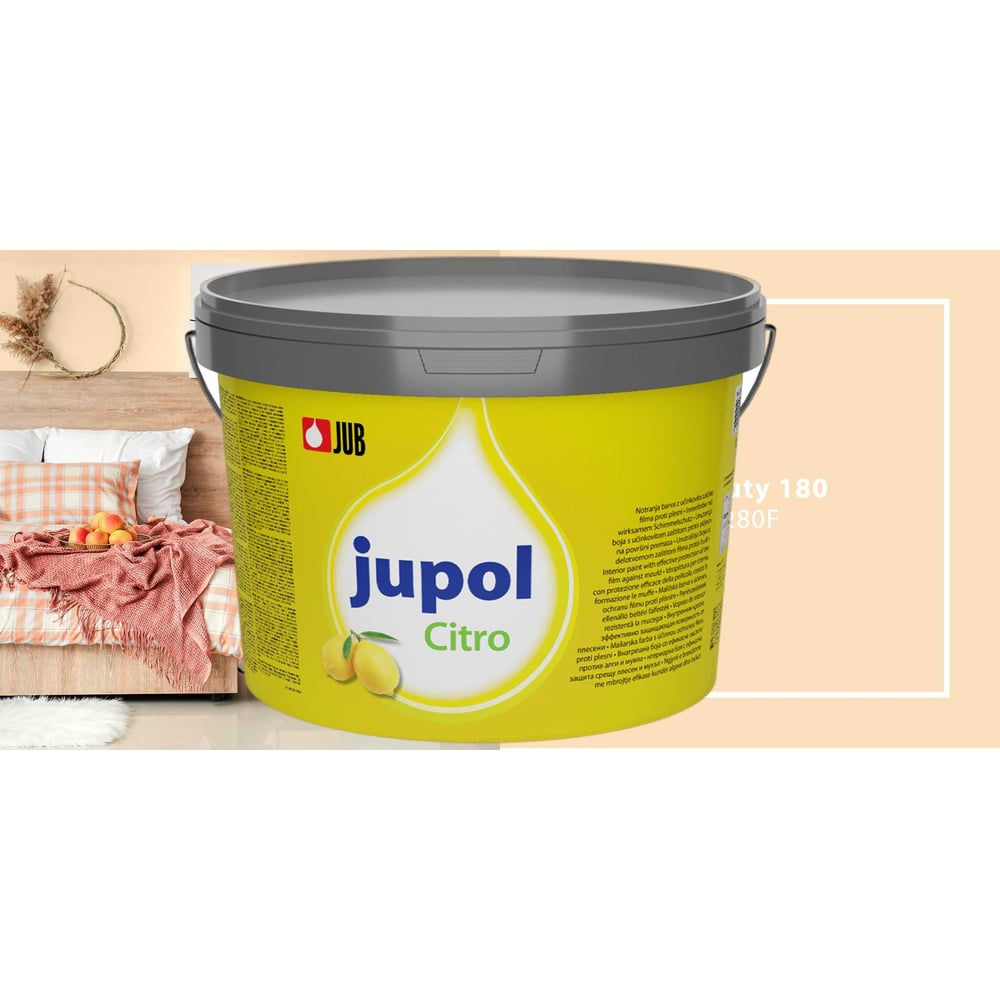Изображение товара Краска для стен и потолков с запахом лимона JUB JUPOL CITRO 2л
