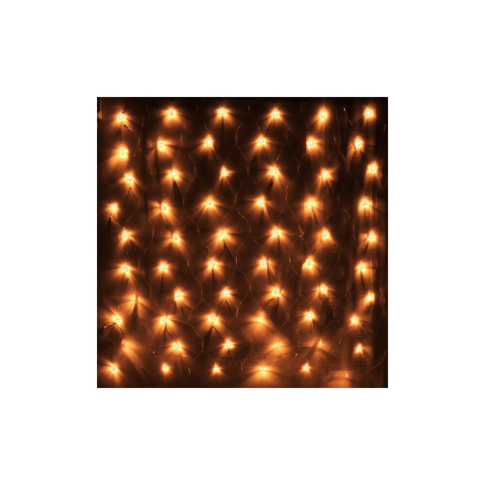 Изображение товара Уличная гирлянда Серпантин СЕТКА 192 LED теплый белый IP-54 1,5м*2м с 8 режимами