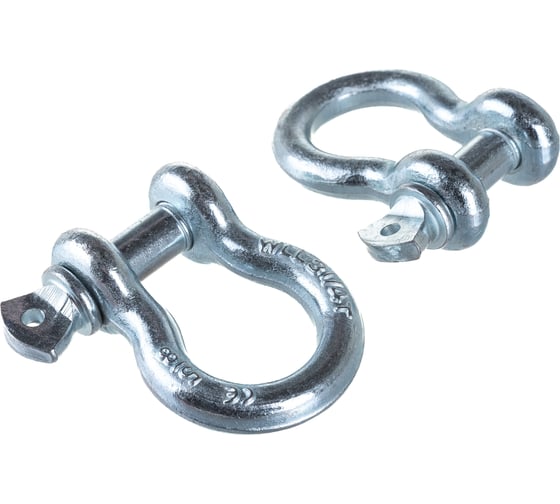 Изображение товара Такелажная скоба ЗУБР омегообразная, 5/8" 15.9 мм, 4 шт, оцинкованная 304525-16