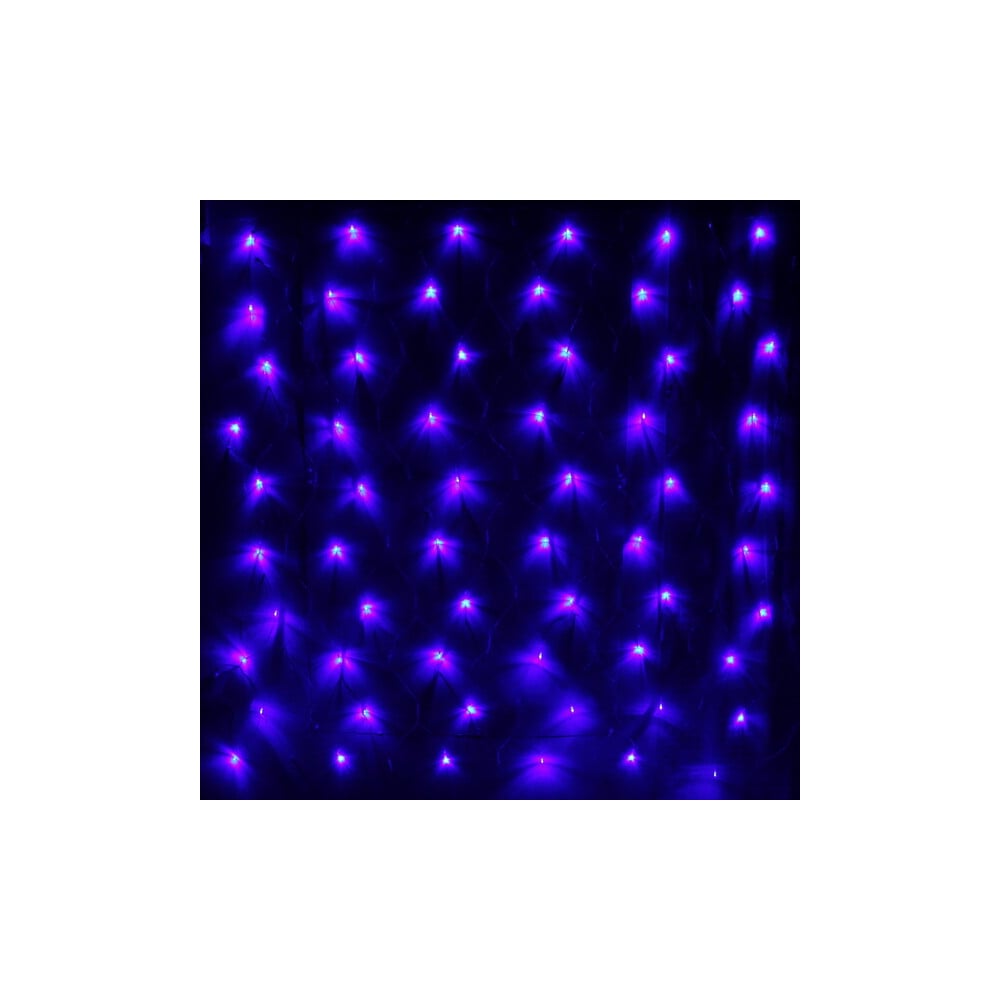 Изображение товара Гирлянда наружная Серпантин СЕТКА 384 LED 8 режимов IP-54 синяя