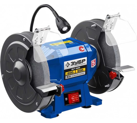 Изображение товара Профессиональный заточной станок ЗУБР d 200 мм ПСТ-200