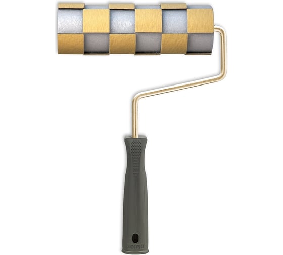 Изображение товара Декоративный валик для создания эффекта шахматной доски DEKOR 200 мм 1553