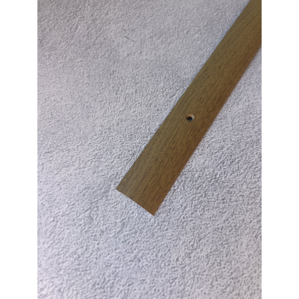 Изображение товара Порог ПЛАСТАЛ А30 кд 180 деревенский дуб - одноуровневый, алюминий, 1800 мм