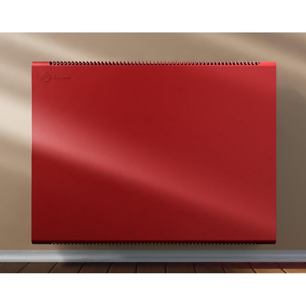 Изображение товара Дизайн-радиатор Sereno SLK-SBL-500-850-3020 с боковым подключением и ярким красным цветом