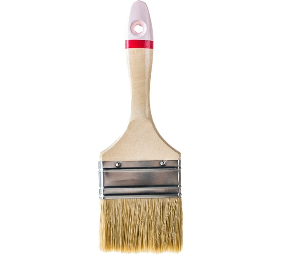 Изображение товара Универсальная плоская кисть ZOLDER Master 75 х 15 мм, смешанная щетина, деревянная ручка un07515