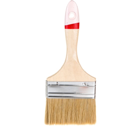 Изображение товара Универсальная плоская кисть ZOLDER Master 100 х 16 мм, смешанная щетина, деревянная ручка un10016