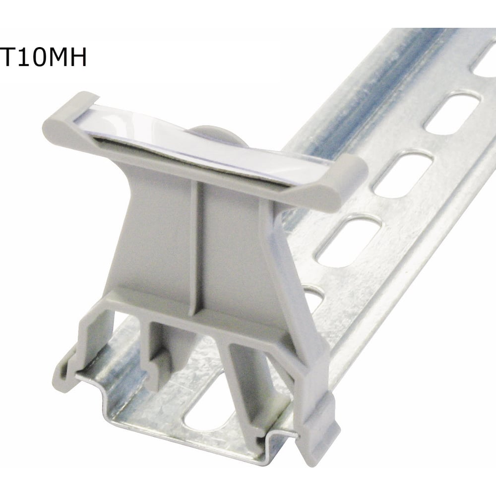 Изображение товара Держатель маркировки на DIN-рейку Провенто серый, 30 шт T10MH