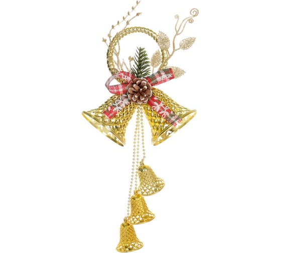 Изображение товара Новогоднее украшение Серпантин Весёлый звон 16х36 см, Золото 196-0683