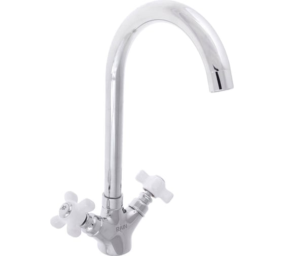 Изображение товара Смеситель для раковины RAIN Венера высокий, керамические кран-буксы 1/2 561-286