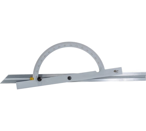 Изображение товара Угломер-транспортир GRIFF 0-180, d=200мм, L=400мм D143015
