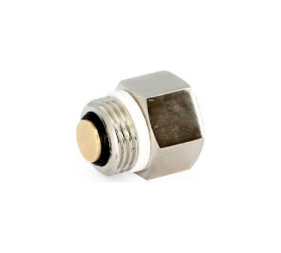 Изображение товара Клапан отсечной для воздухоотводчика Uni-Fitt НВ 1/2", никелированный 220N2001