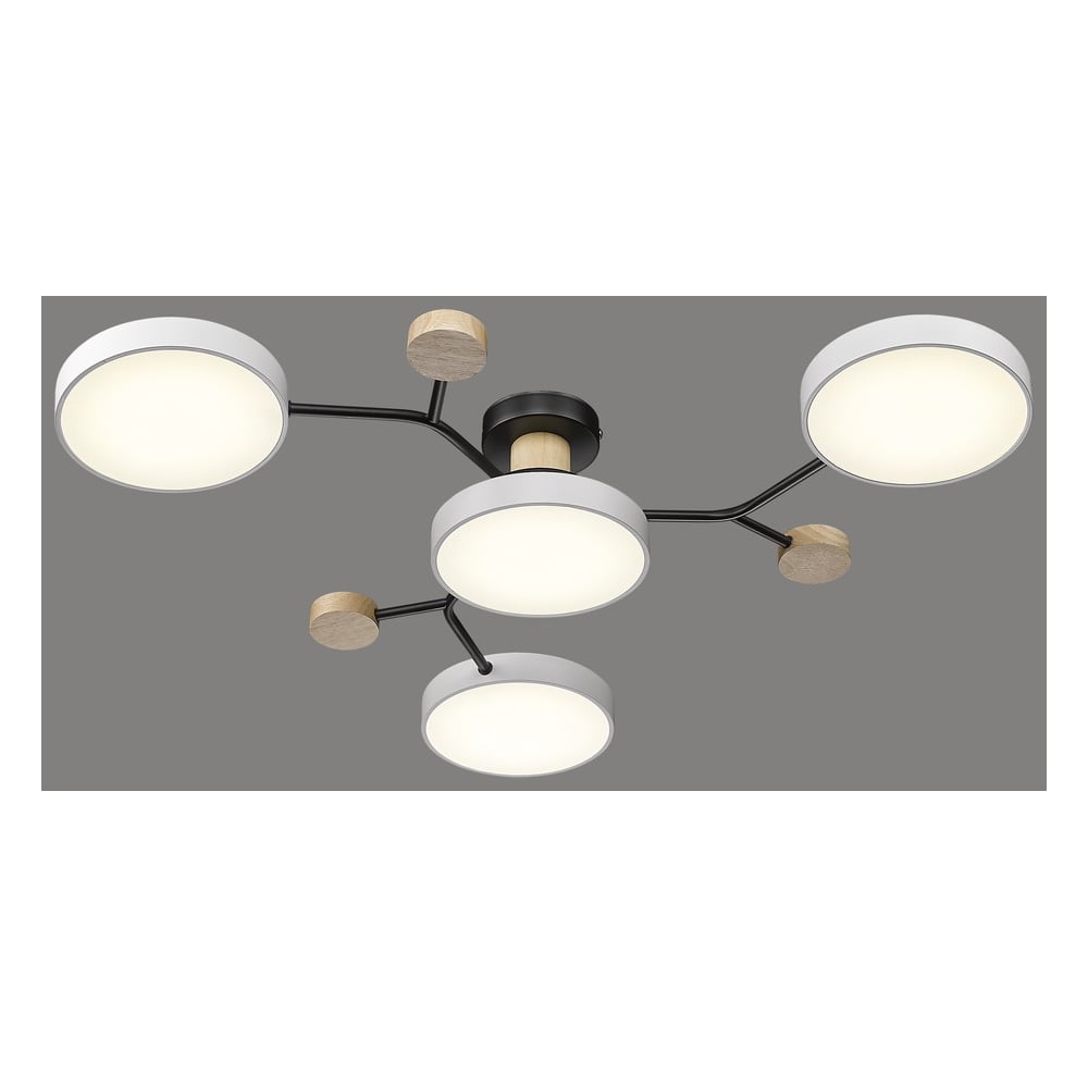 Изображение товара Потолочный светодиодный светильник Velante 446-007-04 сканди стиль 76W IP20