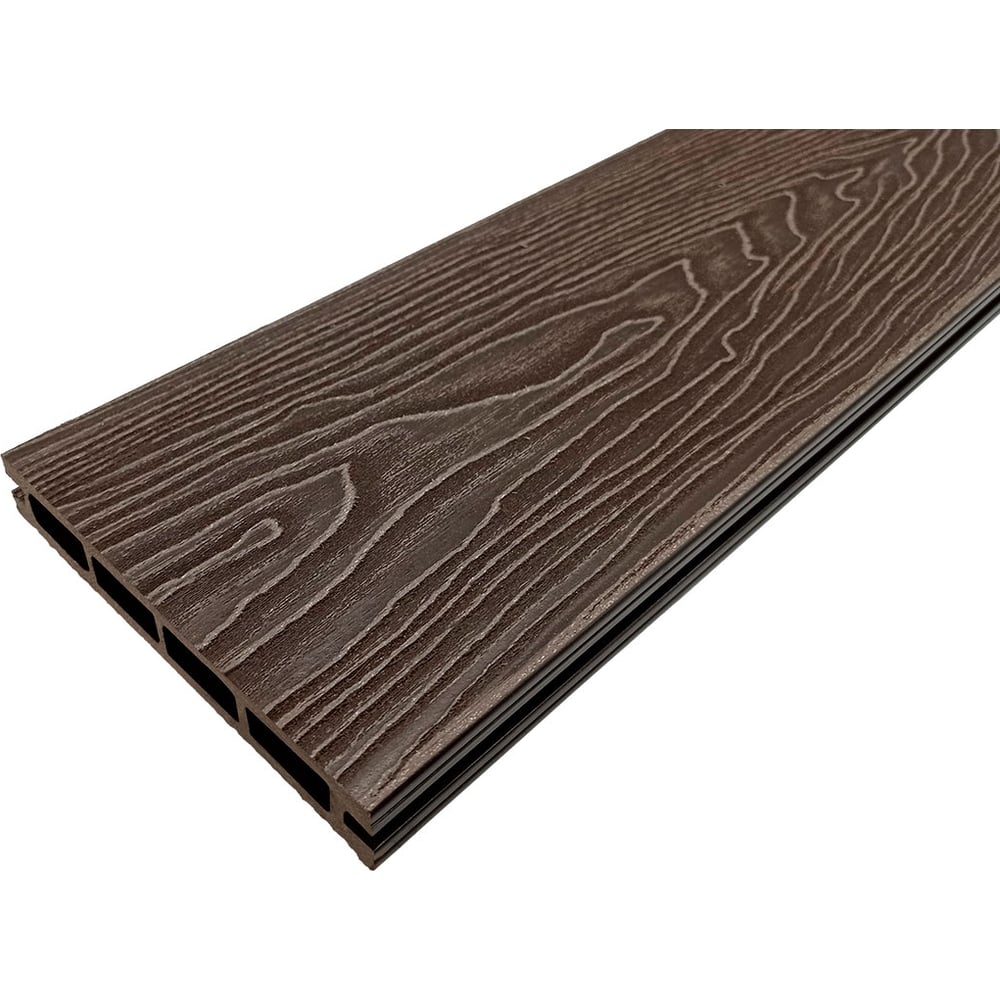 Изображение товара Комплект террасной доски NauticPrime (Light) Esthetic Wood, 145*22*2000мм, венге, 4 шт, CNPL2000V