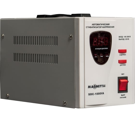 Изображение товара Стабилизатор напряжения MAGNETTA SDR-1000VA