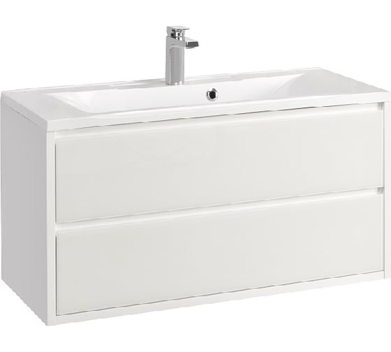 Изображение товара Тумба РИМИНИ 100 AQUATON РАКОВИНА ПРЕМЬЕР М 1000 NEW 00057488 1A232801RN010