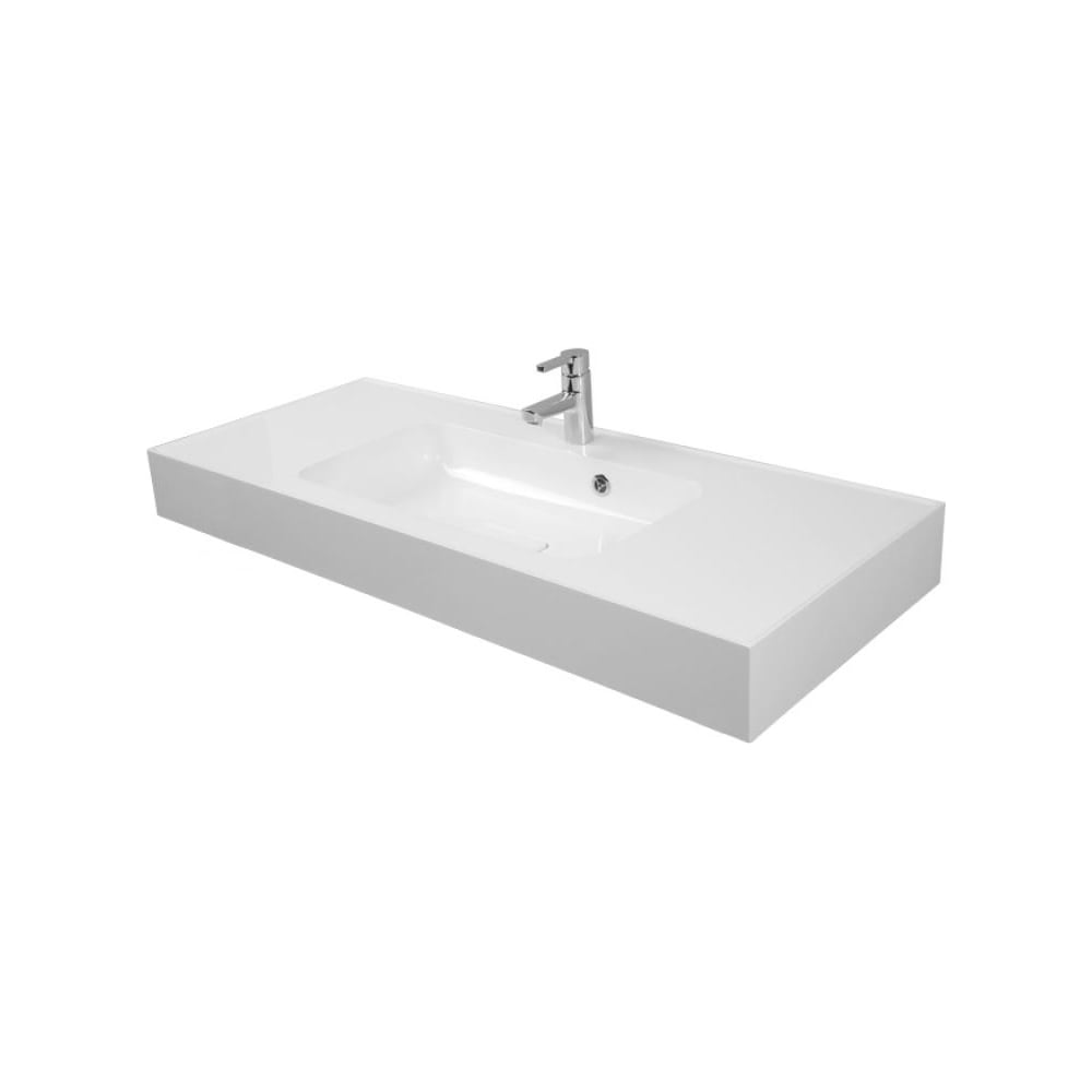 Изображение товара Раковина AQUATON Ричмонд 1200 из литого мрамора, современный стиль