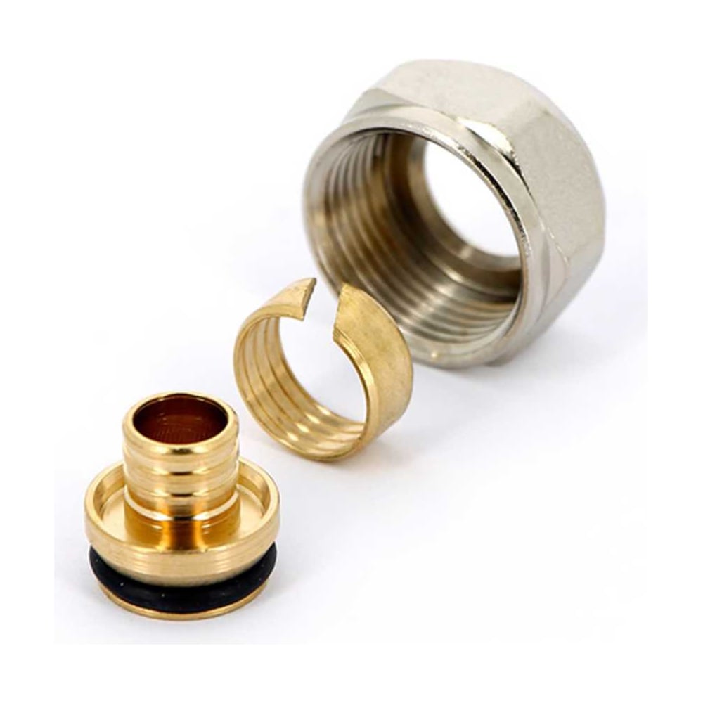 Изображение товара Соединитель обжим В для полиэтиленовых труб Uni-Fitt 17 2.0 х 3/4" ЕК 681N1734